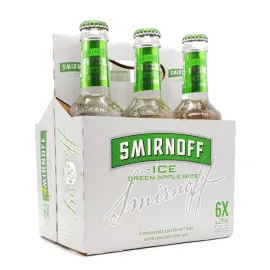 Smirnoff Ice Green Apple 330ml (6-Pack Bottle)